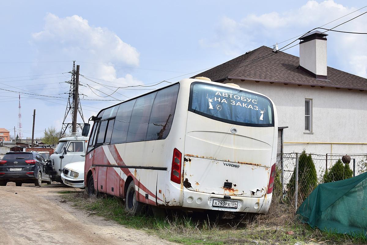 Волгоградская область, Yutong ZK6737D № А 793 РХ 134