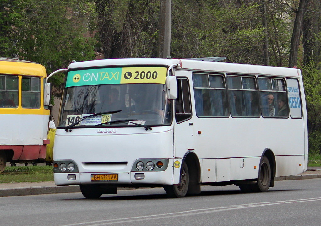 Одесская область, Богдан А09202 (ЛуАЗ) № BH 4351 AA