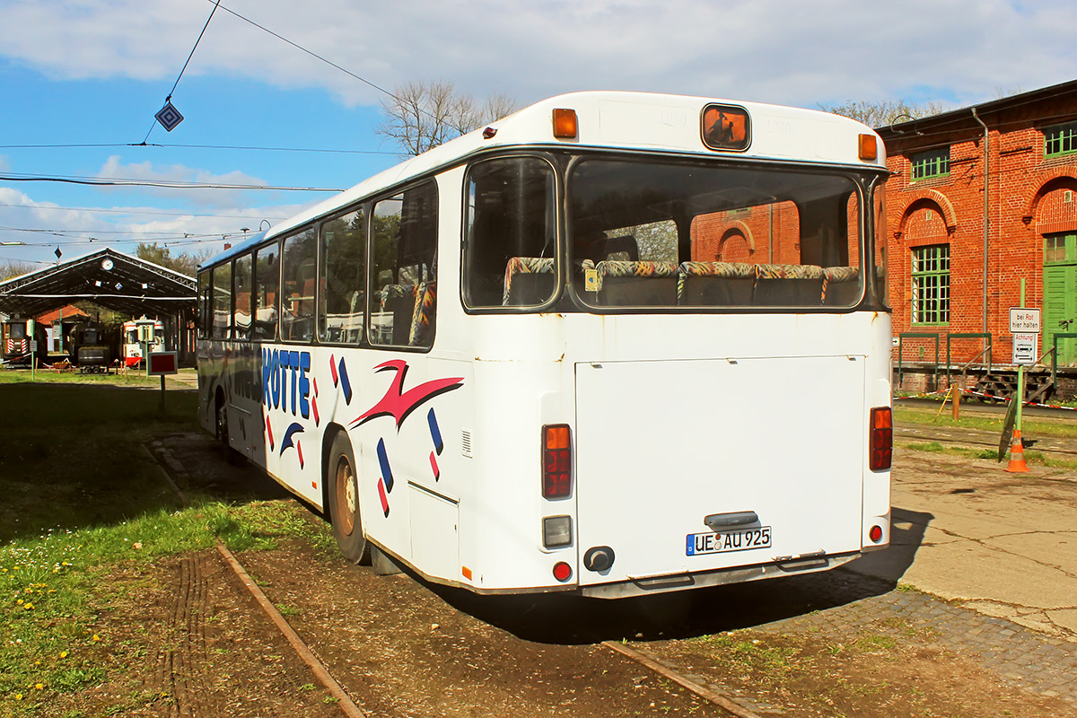 Нижняя Саксония, MAN 193/789 SÜ240 № [UE-AU 925]; Нижняя Саксония — Bustreffen Wehmingen Hannoversches Straßenbahnmuseum 17.04.2016