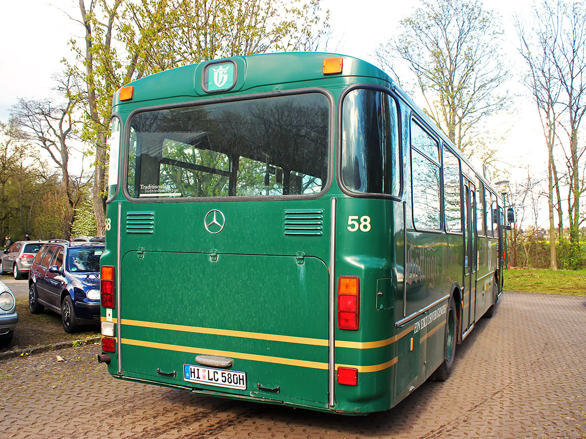 Нижняя Саксония, Mercedes-Benz O305 № HI-LC 580H; Нижняя Саксония — Bustreffen Wehmingen Hannoversches Straßenbahnmuseum 17.04.2016