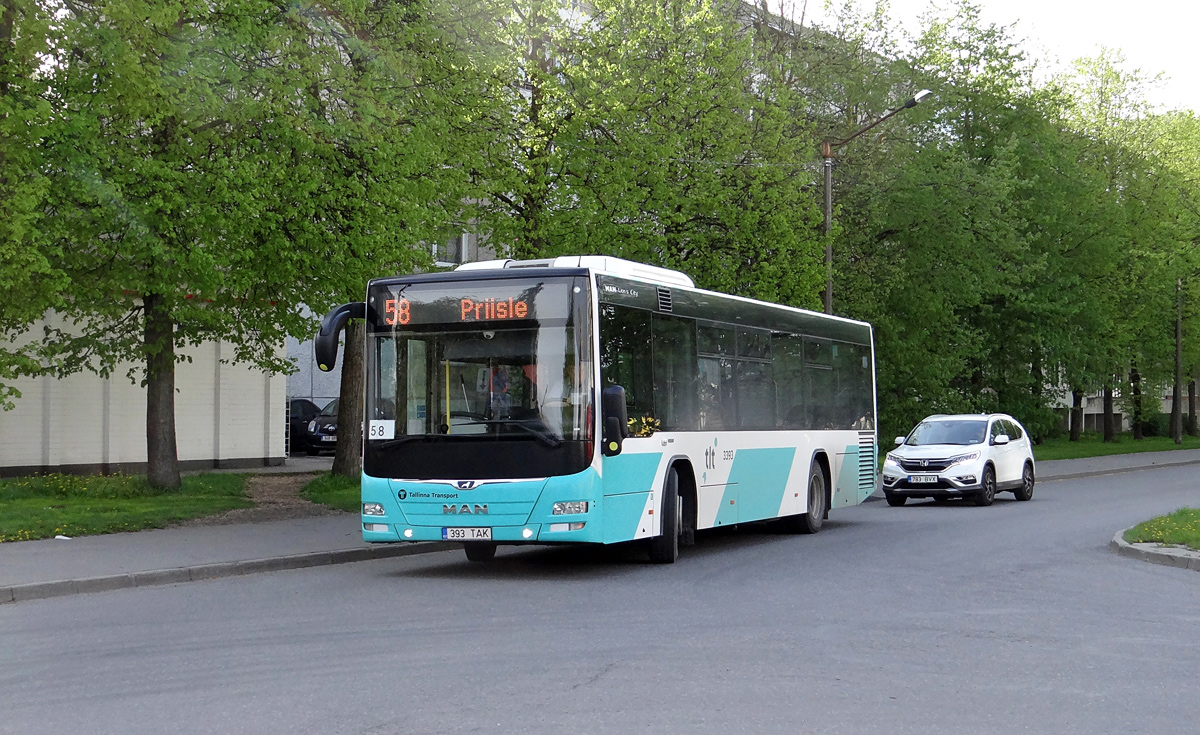 Эстония, MAN A78 Lion's City LE EL293 № 3393