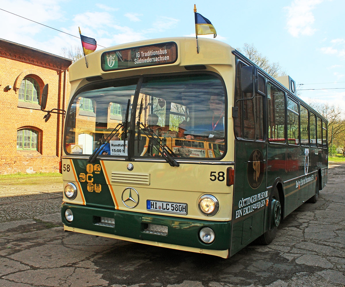 Нижняя Саксония, Mercedes-Benz O305 № HI-LC 580H; Нижняя Саксония — Bustreffen Wehmingen Hannoversches Straßenbahnmuseum 17.04.2016