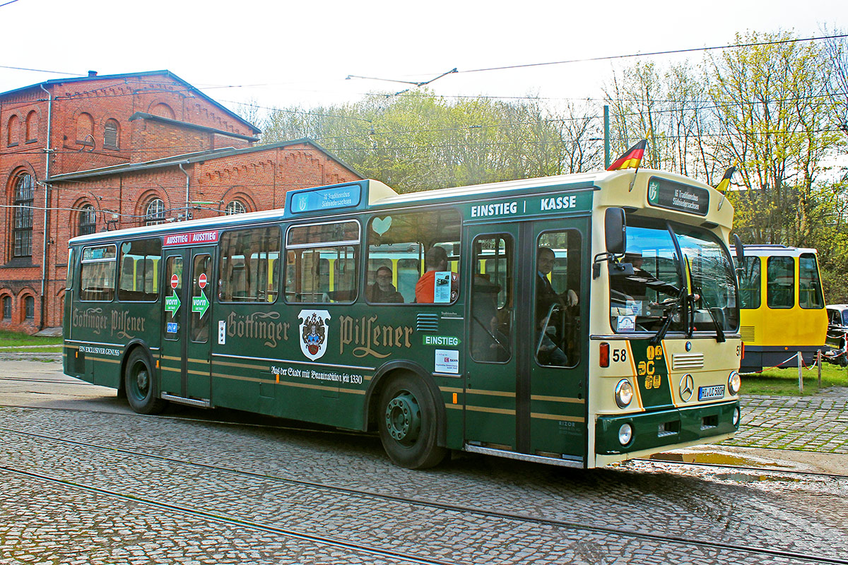 Нижняя Саксония, Mercedes-Benz O305 № HI-LC 580H; Нижняя Саксония — Bustreffen Wehmingen Hannoversches Straßenbahnmuseum 17.04.2016