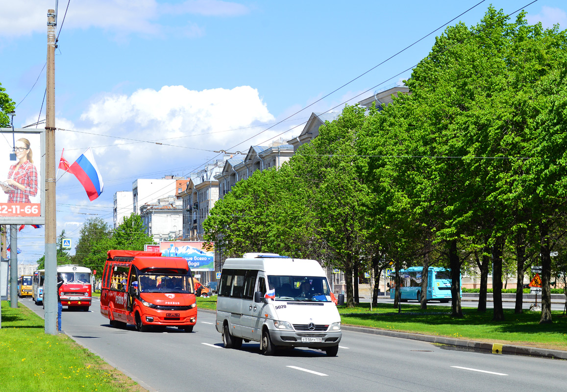 Санкт-Петербург, Луидор-223201 (MB Sprinter Classic) № 5020; Санкт-Петербург — II Международный транспортный фестиваль "SPbTransportFest-2021"