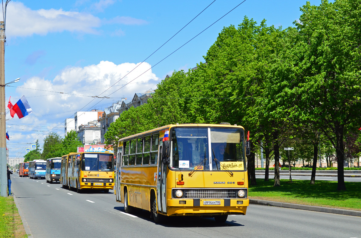 Санкт-Петербург, Ikarus 260.51F № О 914 КМ 198; Санкт-Петербург — II Международный транспортный фестиваль "SPbTransportFest-2021"