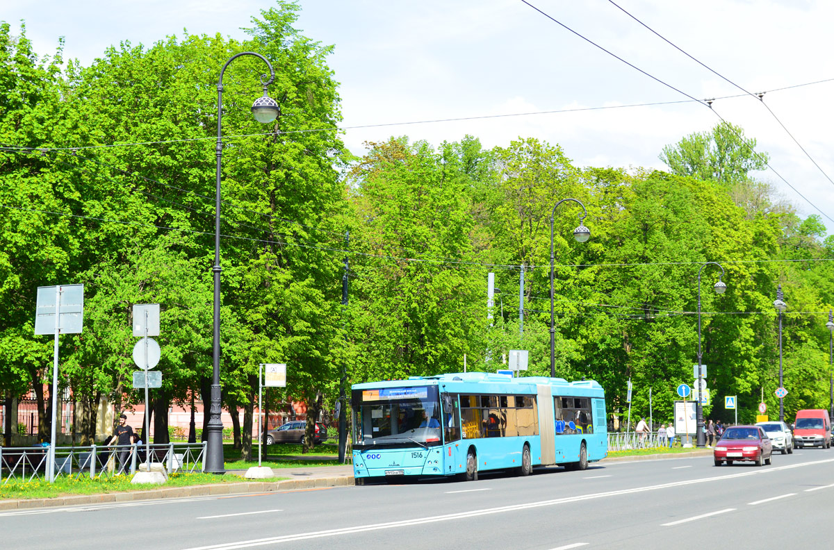 Санкт-Петербург, МАЗ-216.066 № 1516