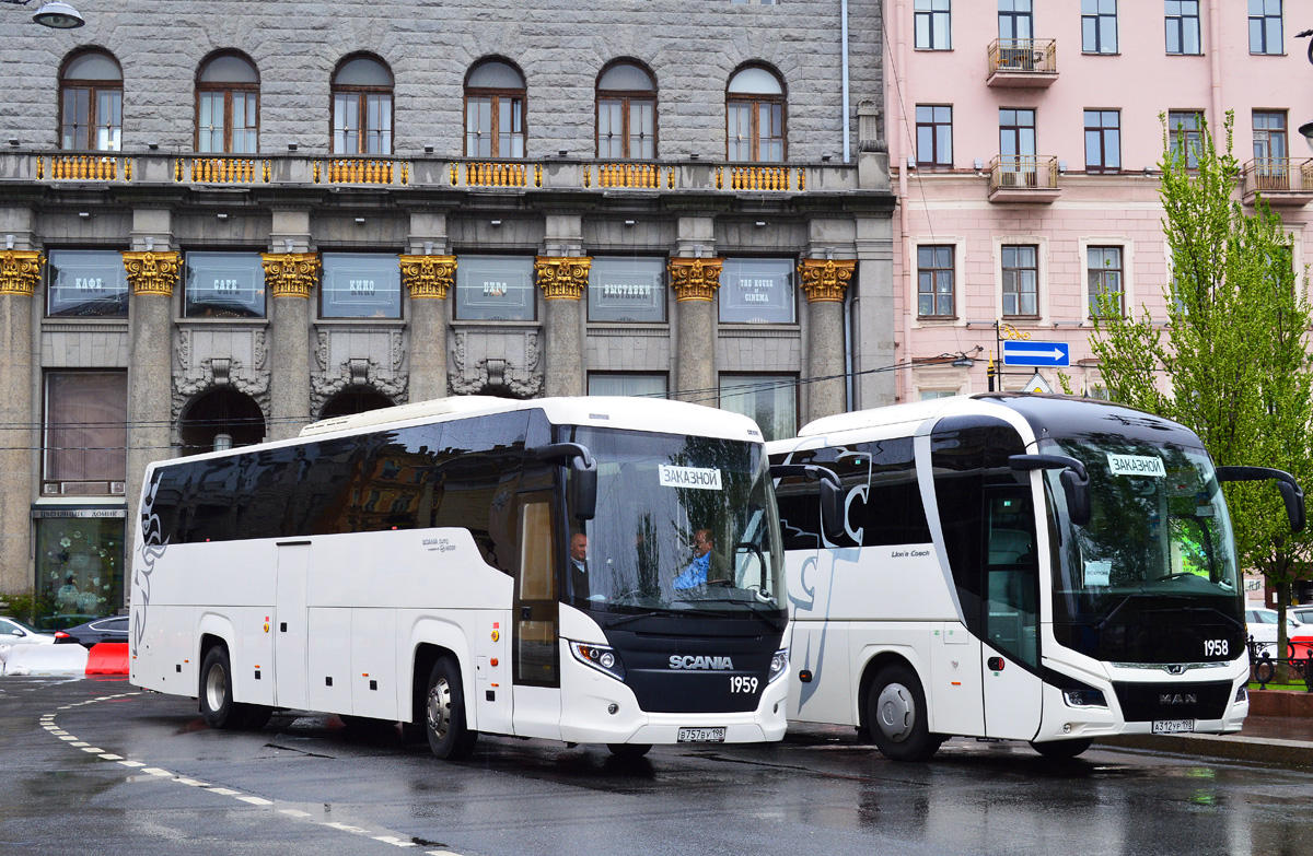 Санкт-Петербург, Scania Touring HD № 1959; Санкт-Петербург — II Международный транспортный фестиваль "SPbTransportFest-2021"