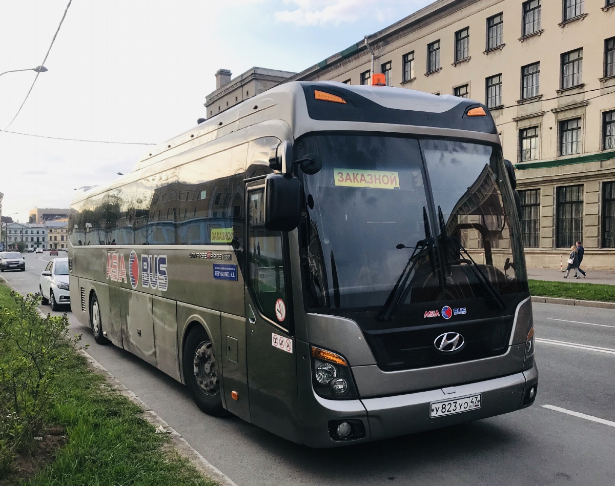 Хабаровский край, Hyundai Universe Space Luxury № У 823 УО 47