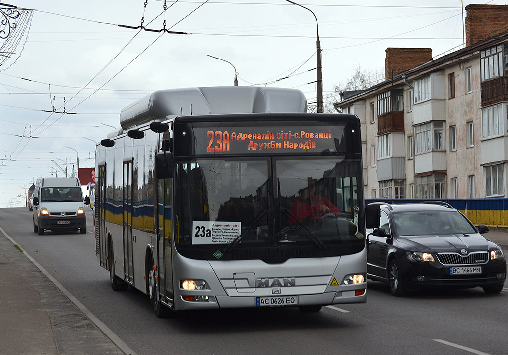 Волынская область, MAN A21 Lion's City NL313 CNG № 07