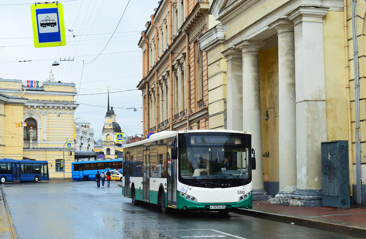 Санкт-Петербург, Volgabus-5270.00 № 5380; Санкт-Петербург — II Международный транспортный фестиваль "SPbTransportFest-2021"