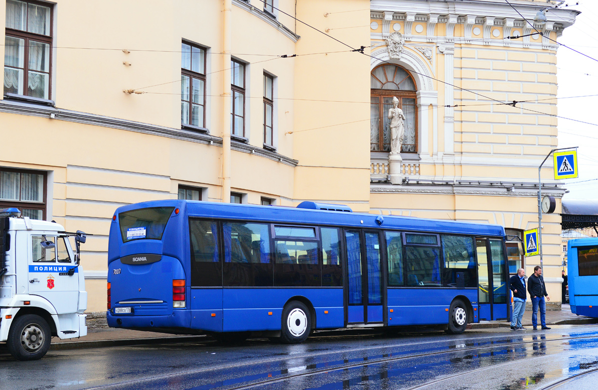 Санкт-Петербург, Scania OmniLink I (Скания-Питер) № 7007; Санкт-Петербург — II Международный транспортный фестиваль "SPbTransportFest-2021"