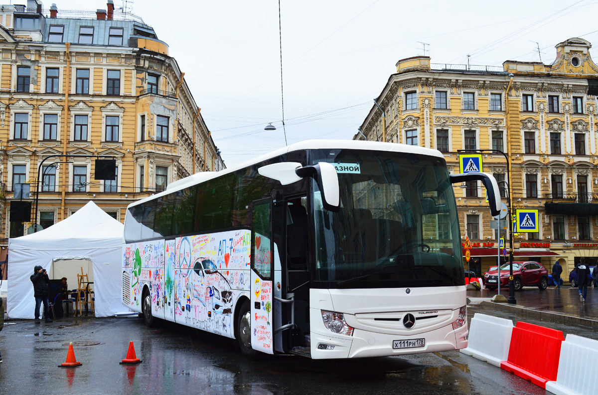 Санкт-Петербург, Mercedes-Benz Tourismo III M/2 16RHD № Х 111 РН 178; Санкт-Петербург — II Международный транспортный фестиваль "SPbTransportFest-2021"