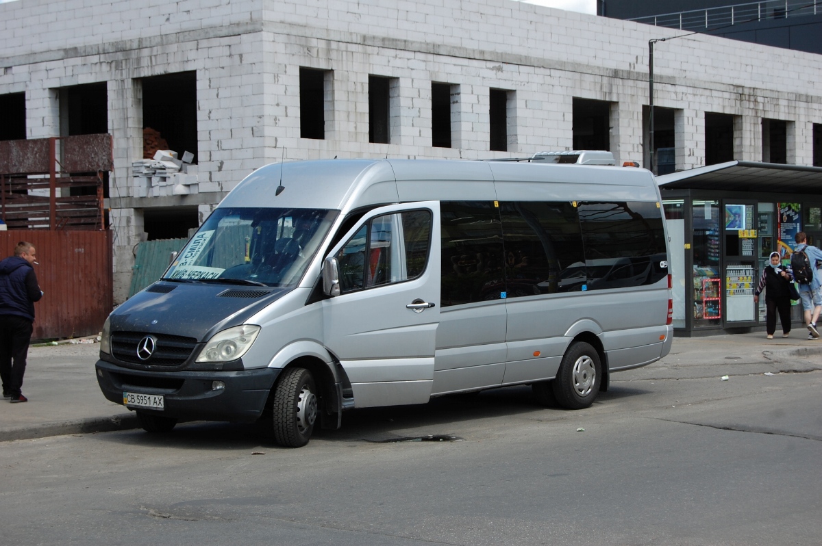 Киев, Mercedes-Benz Sprinter W906 518CDI № CB 5951 AX