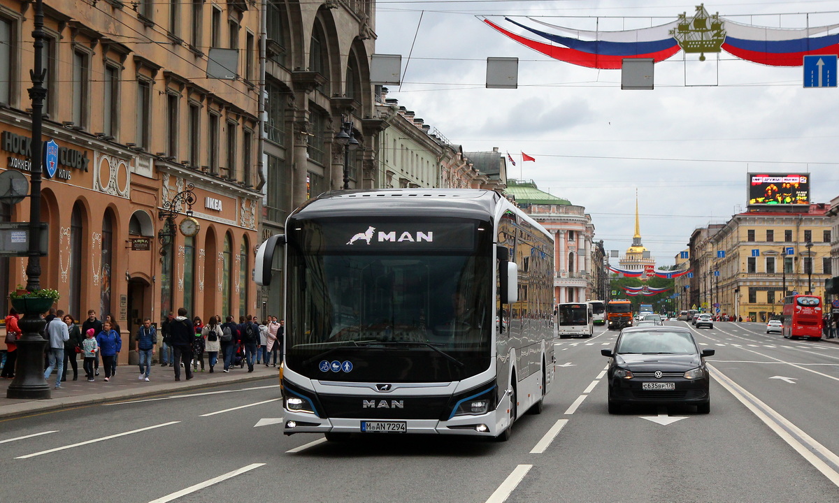 Москва, MAN 12C Lion's City 12 E NL367 № M-AN 7294