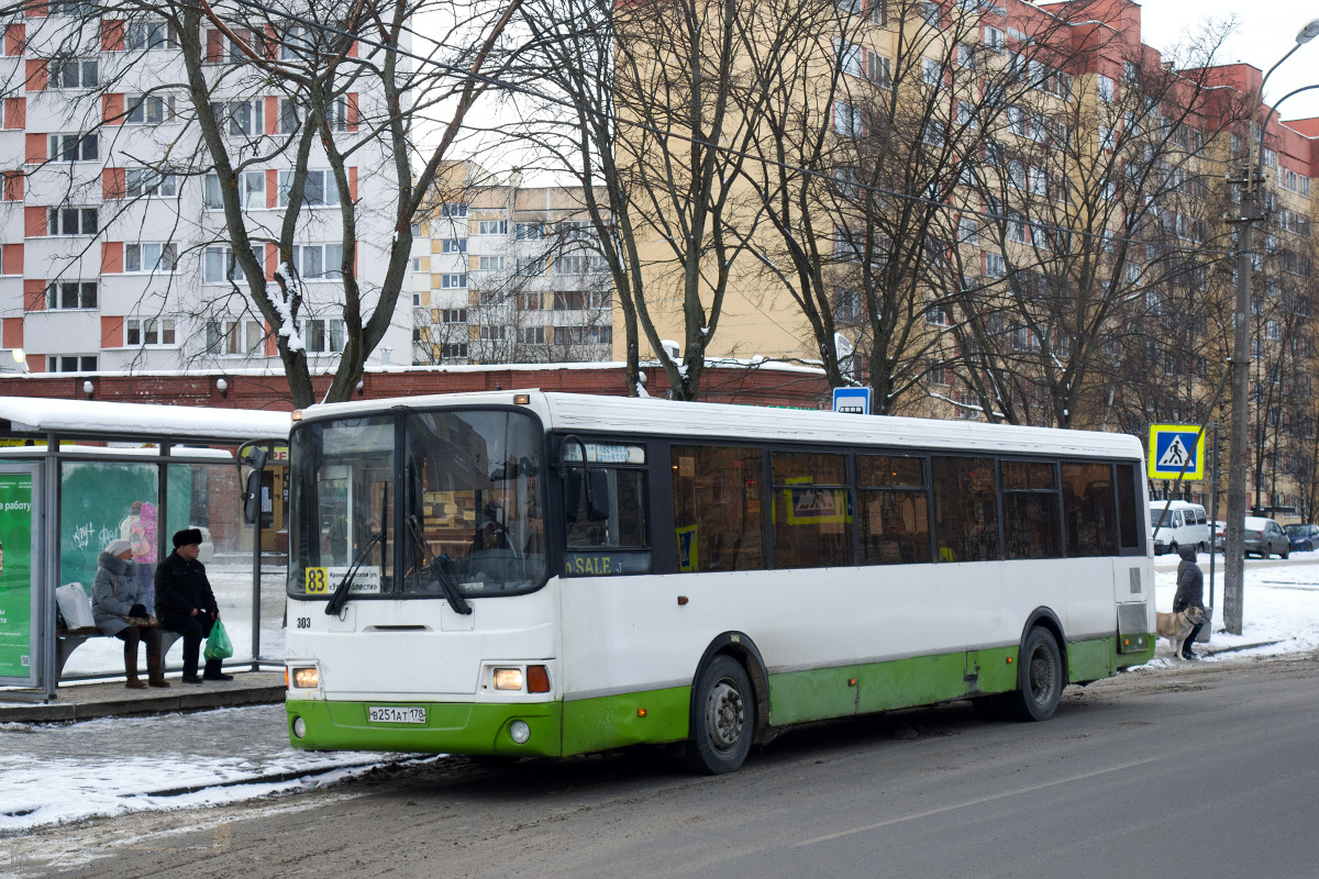 Санкт-Петербург, ЛиАЗ-5293.53 № 303