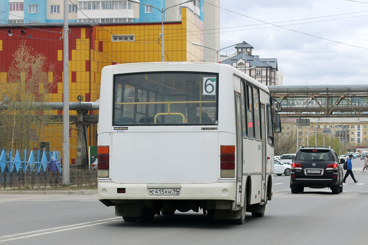 Саха (Якутия), ПАЗ-320302-08 № С 415 КН 14