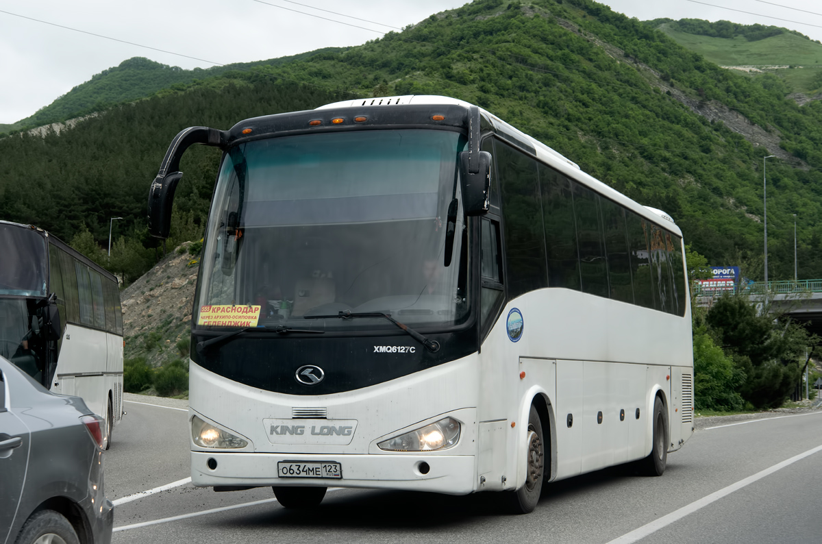 Краснодарский край, King Long XMQ6127C № О 634 МЕ 123