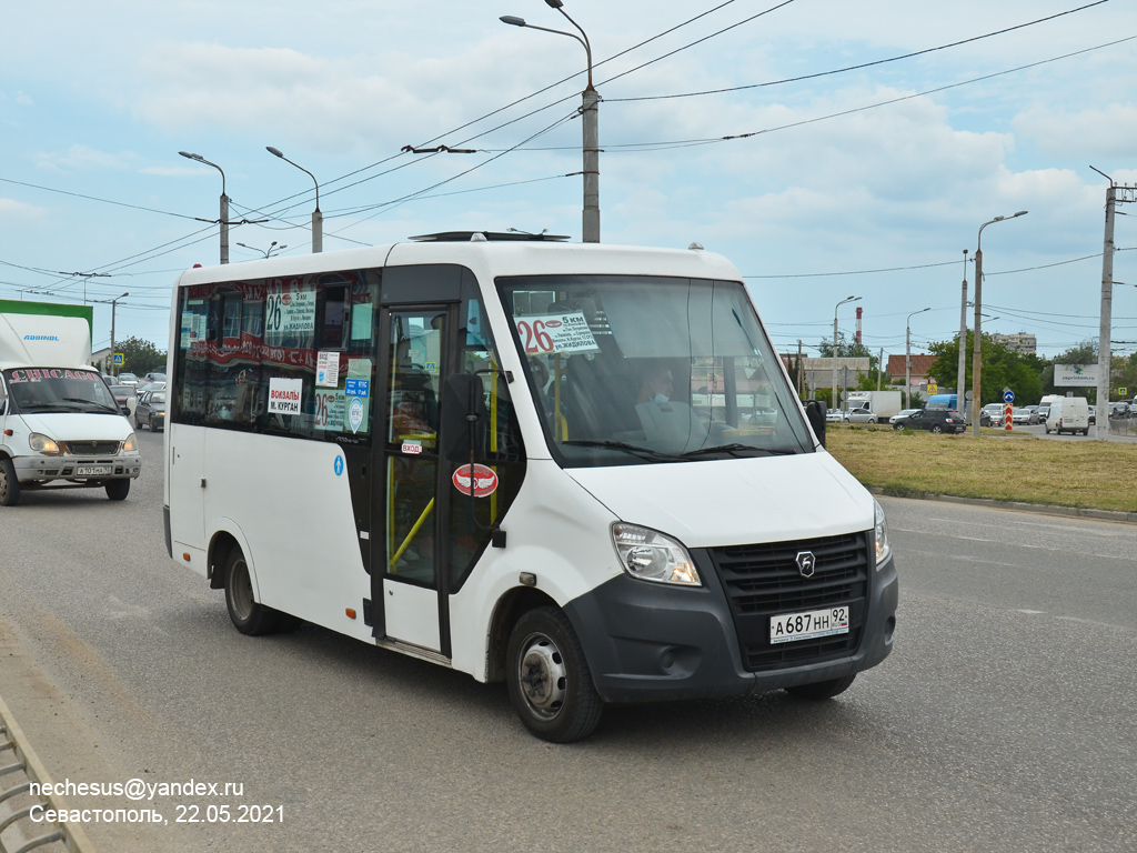 Севастополь, ГАЗ-A64R42 Next № А 687 НН 92