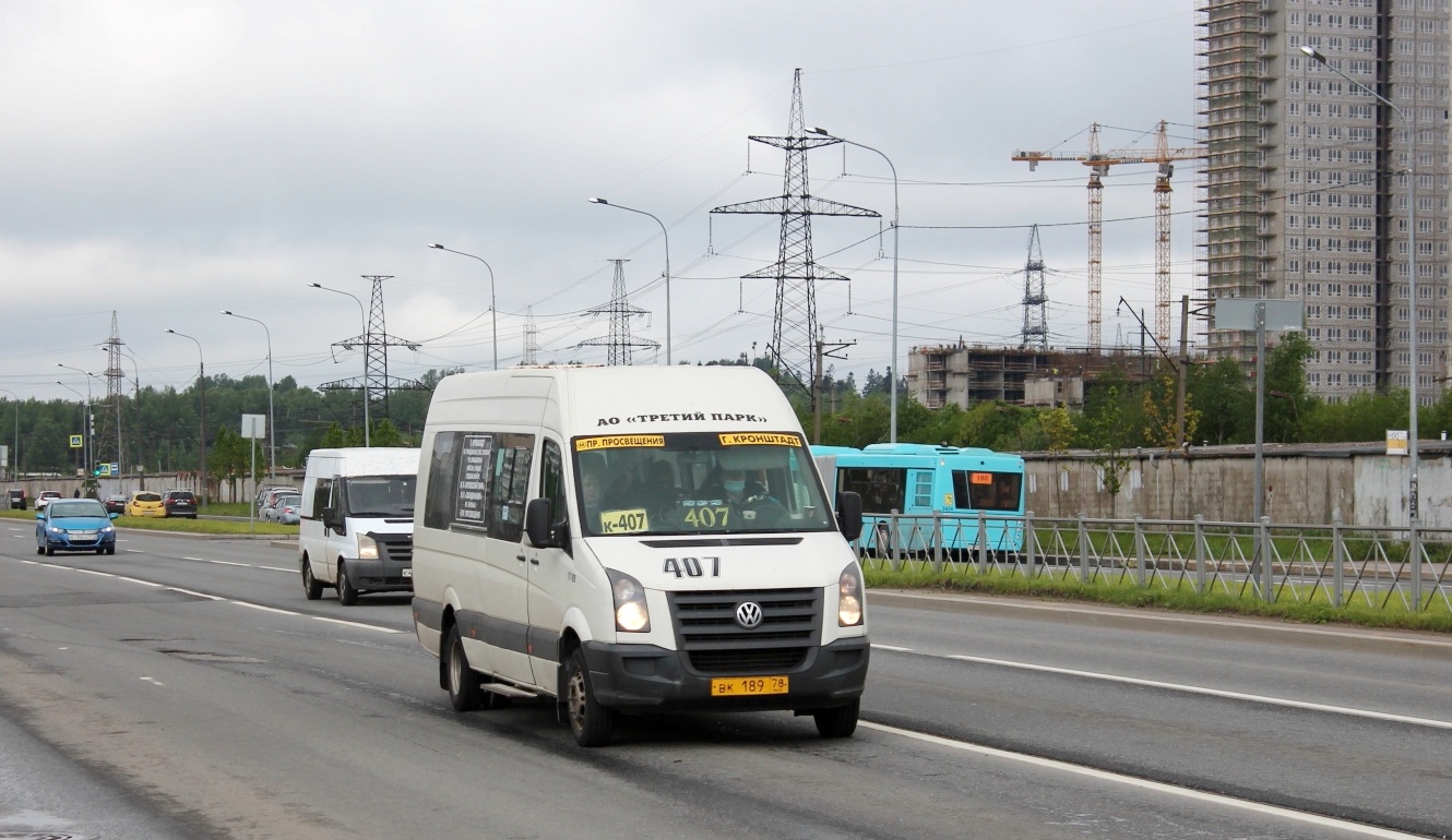 Санкт-Петербург, БТД-2219 (Volkswagen Crafter) № ВК 189 78