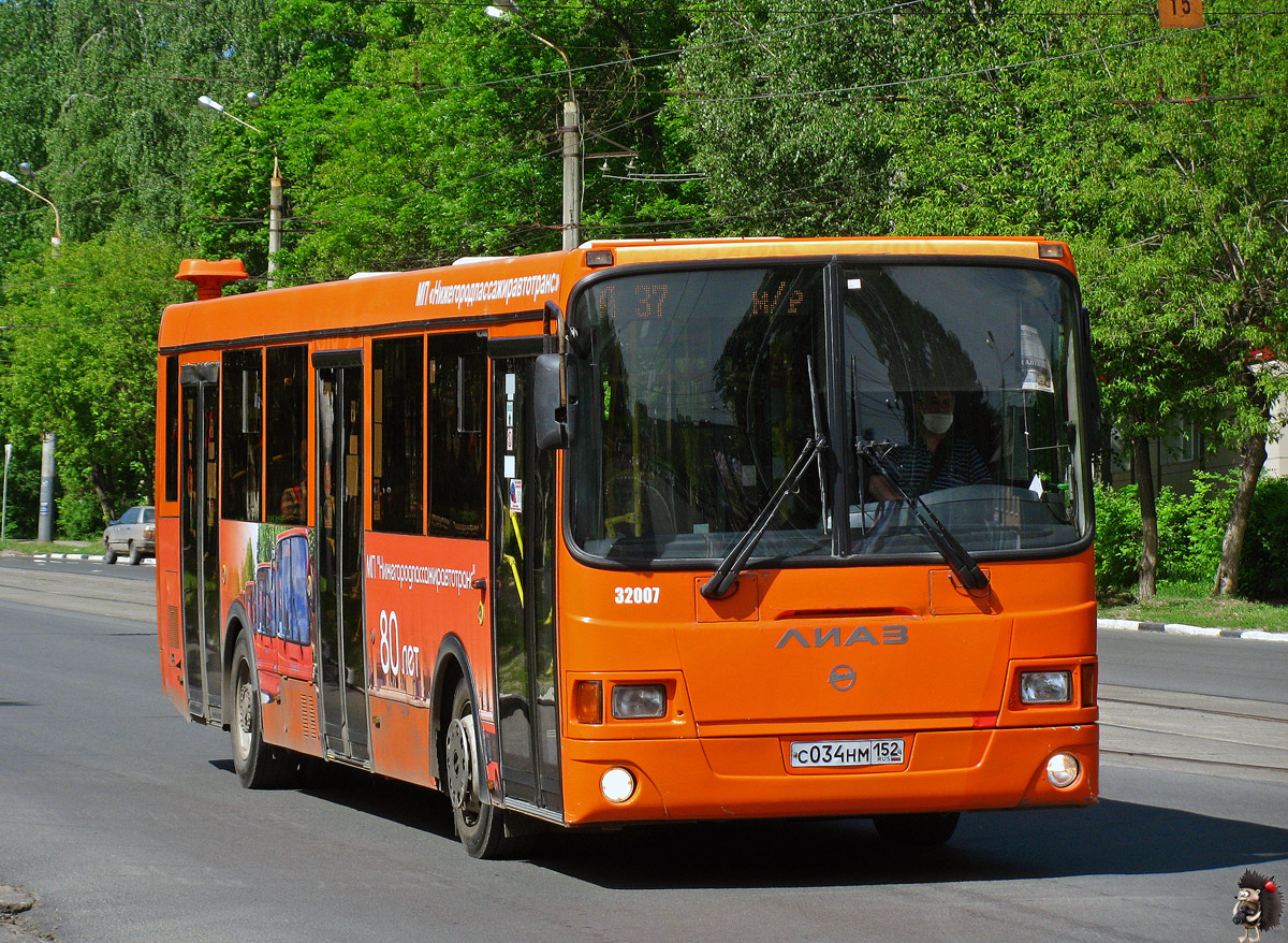 Нижегородская область, ЛиАЗ-5293.60 № 32007