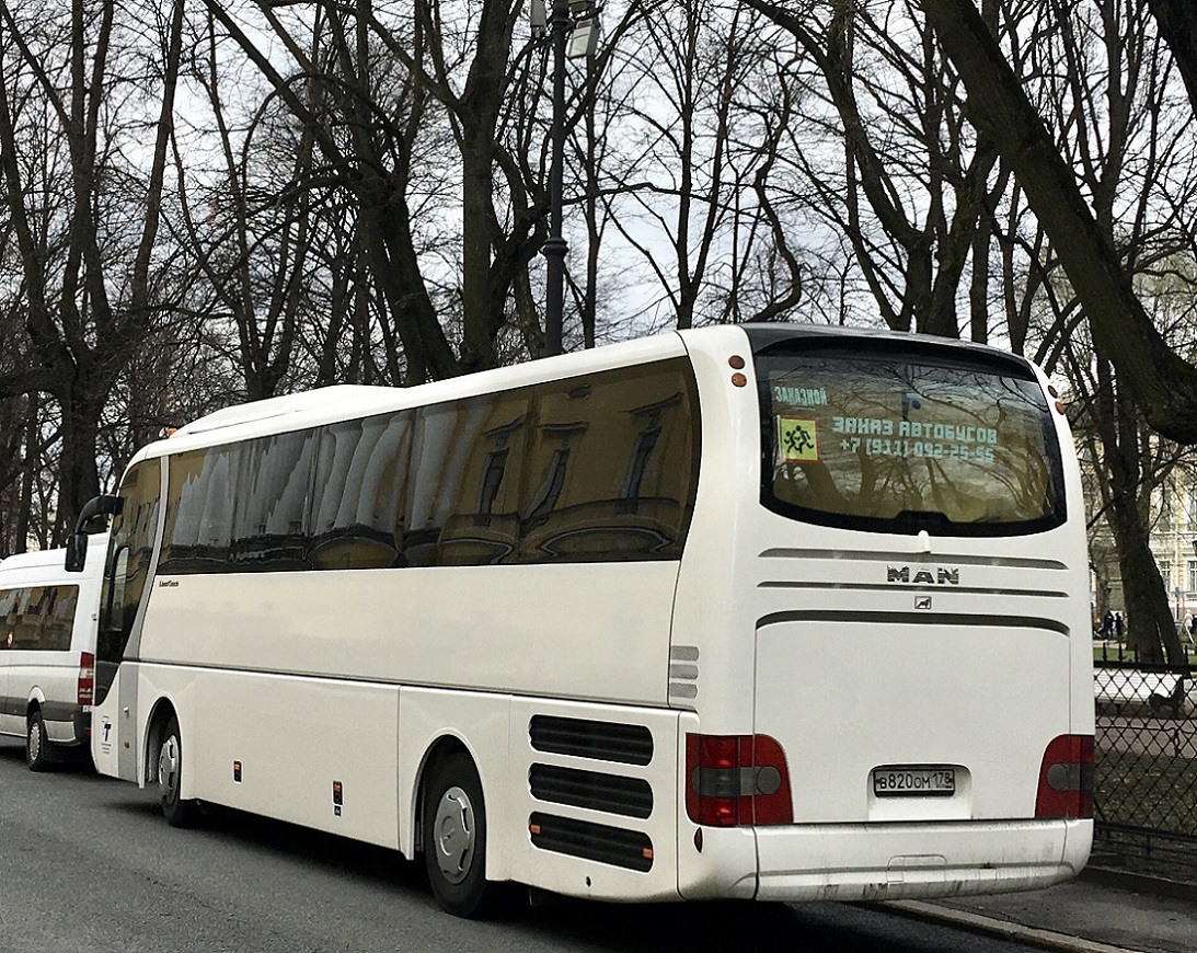 Санкт-Петербург, MAN R07 Lion's Coach RHC444 № В 820 ОМ 178