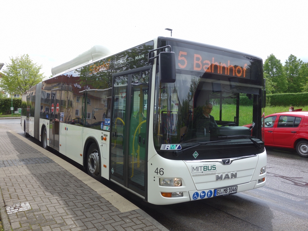 Гессен, MAN A23 Lion's City G NG313 CNG № 46