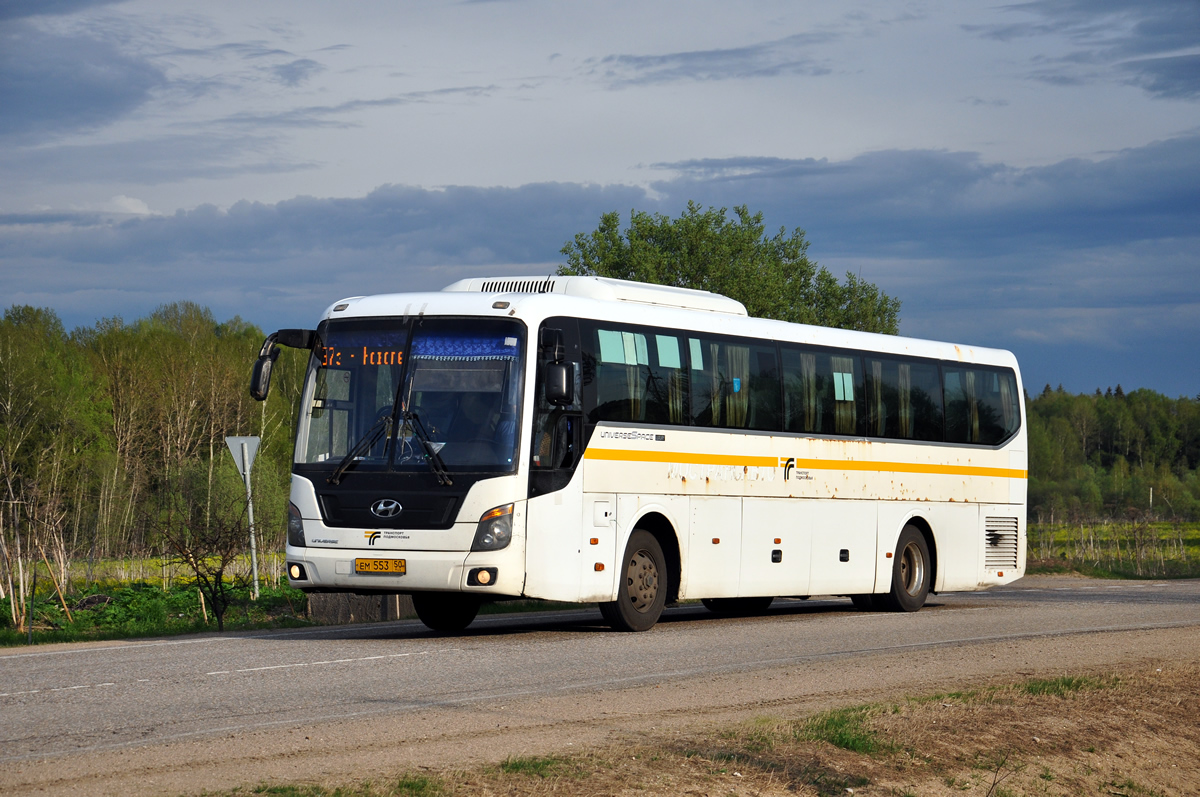 Moskauer Gebiet, Hyundai Universe Space Luxury Nr. ЕМ 553 50