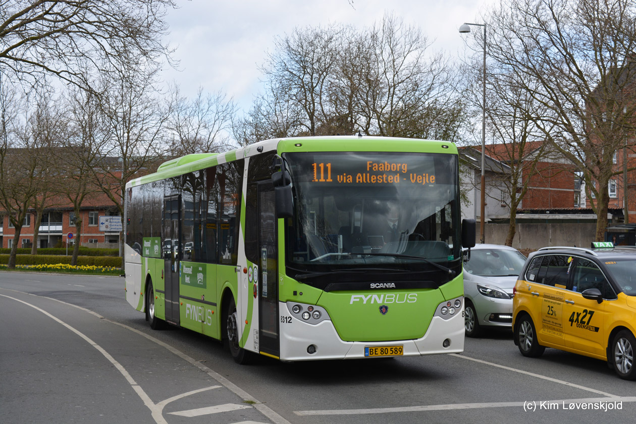 Дания, Scania OmniExpress 320LE № 8312