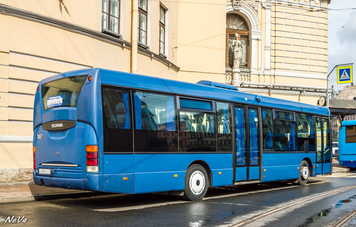 Санкт-Петербург, Scania OmniLink I (Скания-Питер) № 7007; Санкт-Петербург — II Международный транспортный фестиваль "SPbTransportFest-2021"