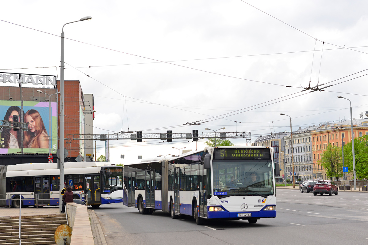 Латвия, Mercedes-Benz O530G Citaro G № 76791