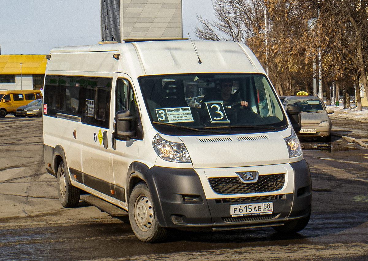 Пензенская область, Алабуга-2223 (Peugeot Boxer) № Р 615 АВ 58