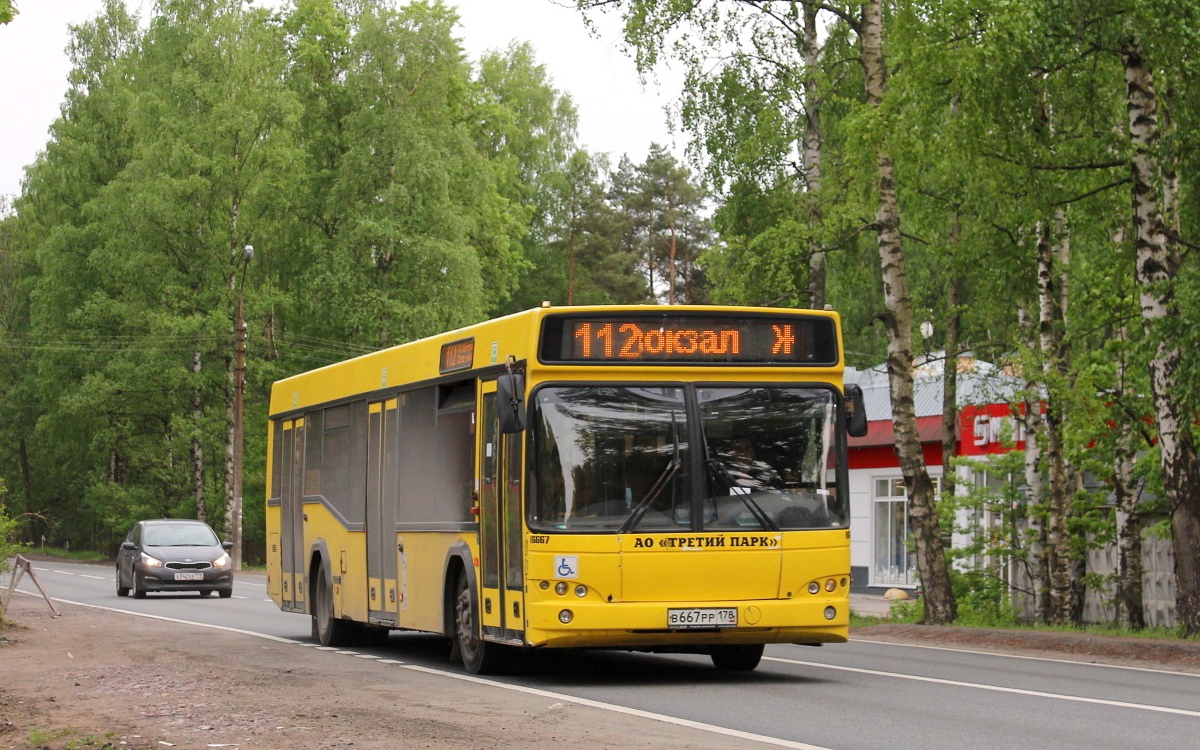 Санкт-Петербург, МАЗ-103.485 № В 667 РР 178