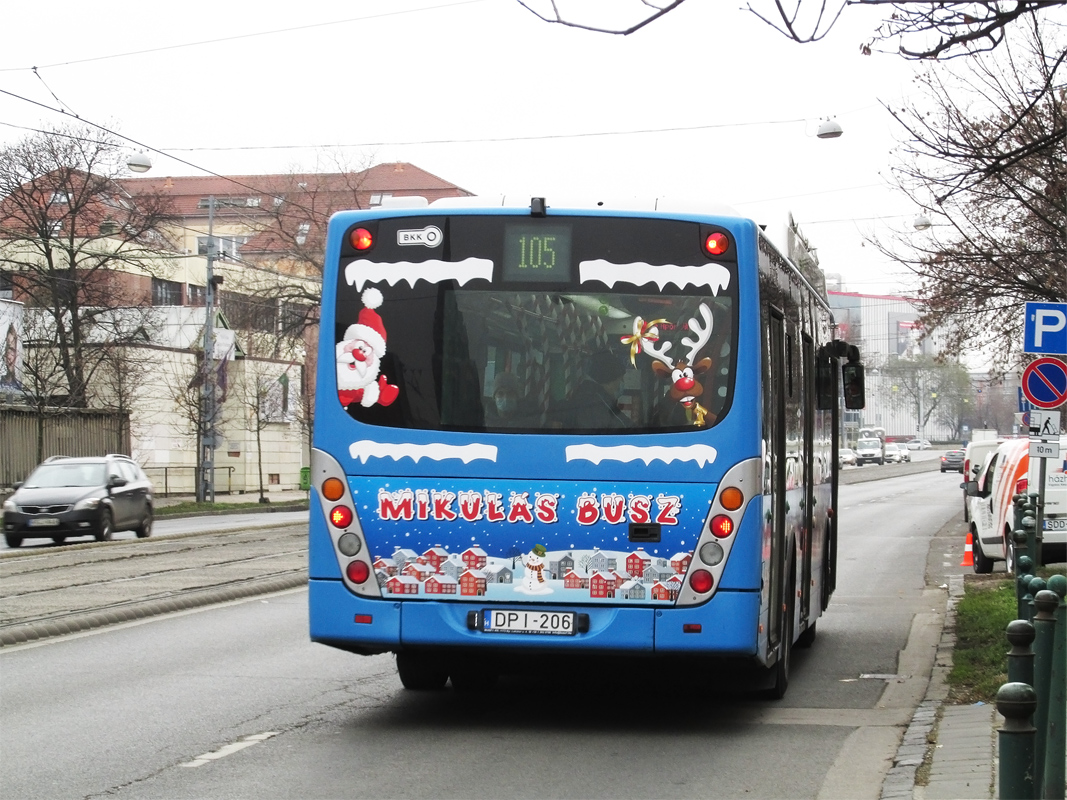 Vengrija, Van Hool New A330 CNG Nr. DPI-206