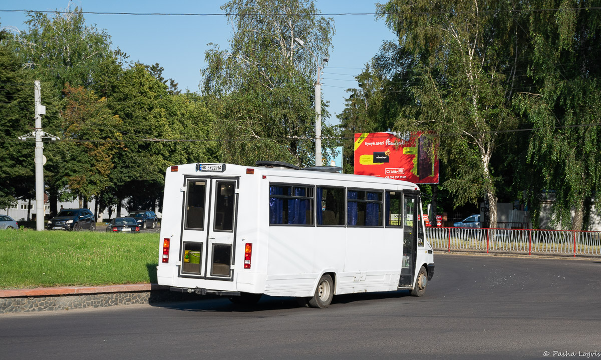 Ровненская область, Mellor № BK 5922 HA