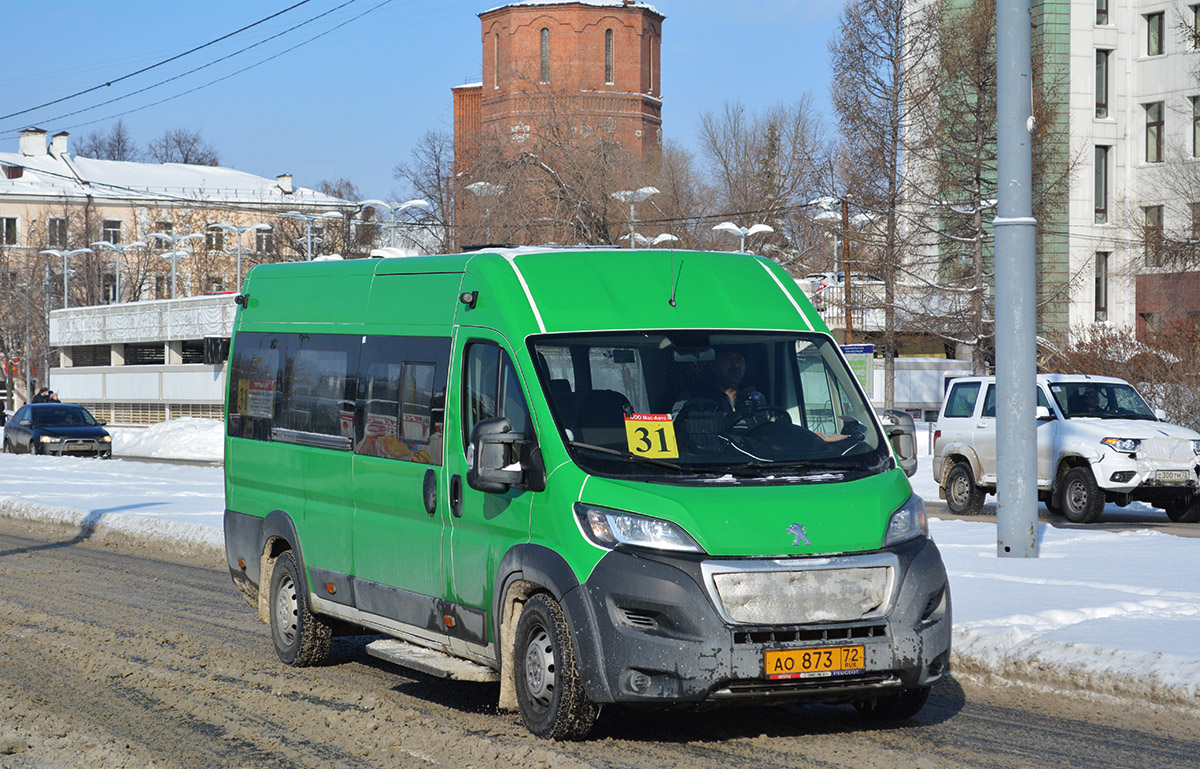 Тюменская область, Автодом-21080* (Peugeot Boxer) № АО 873 72