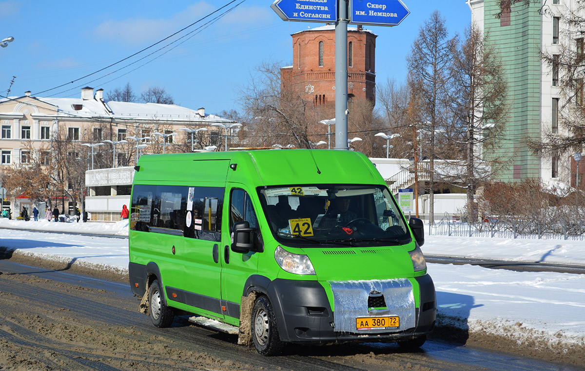 Тюменская область, Нижегородец-2227SK (Peugeot Boxer) № АА 380 72