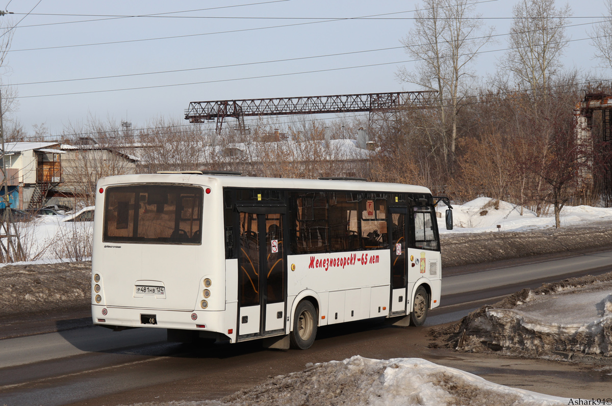 Красноярский край, ПАЗ-320414-05 "Вектор" (1-2) № Р 481 НВ 124