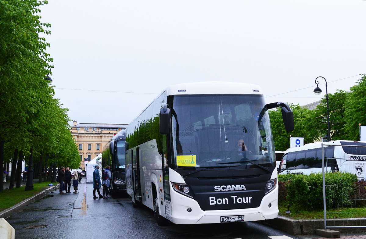 Санкт-Петербург, Scania Touring HD № В 585 МС 198; Санкт-Петербург — II Международный транспортный фестиваль "SPbTransportFest-2021"