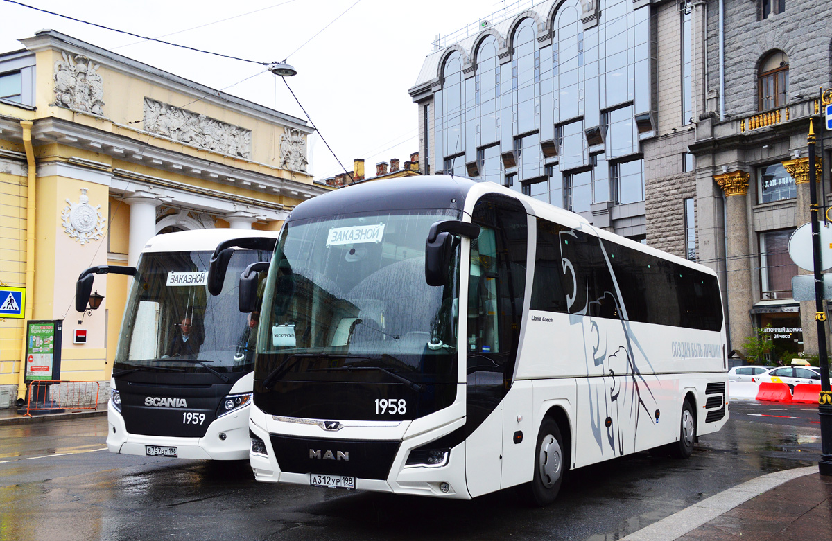 Санкт-Петербург, MAN R07 Lion's Coach RHC444 № 1958