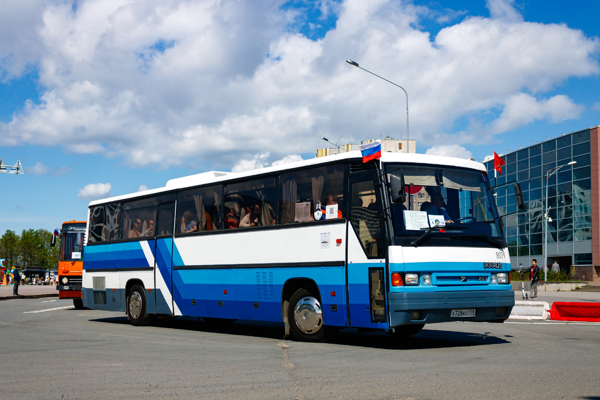 Санкт-Петербург, Ikarus 253.52 № 8079; Санкт-Петербург — II Международный транспортный фестиваль "SPbTransportFest-2021"