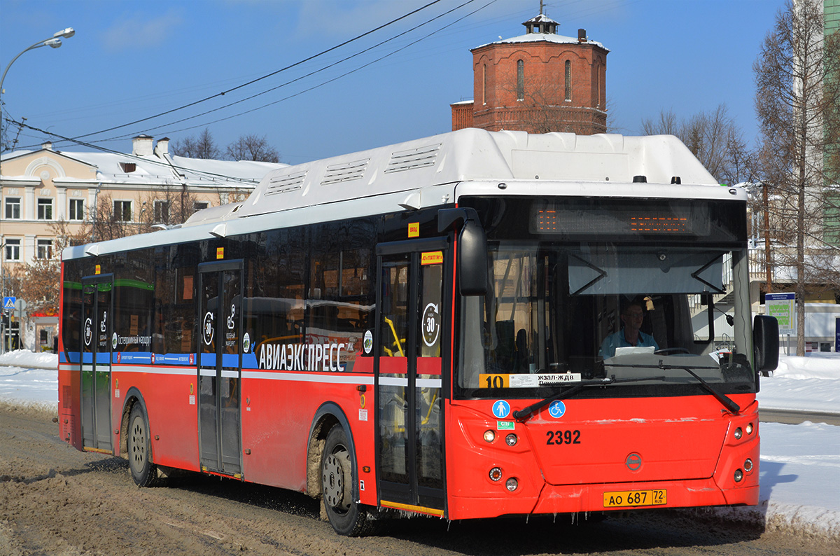 Tumen region, LiAZ-5292.67 (CNG) č. 2392