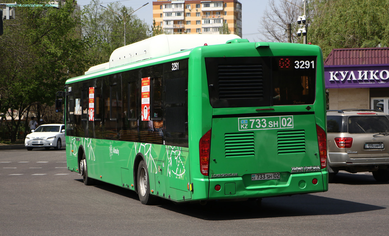 Алматы, Zhong Tong LCK6125HGAN № 3291