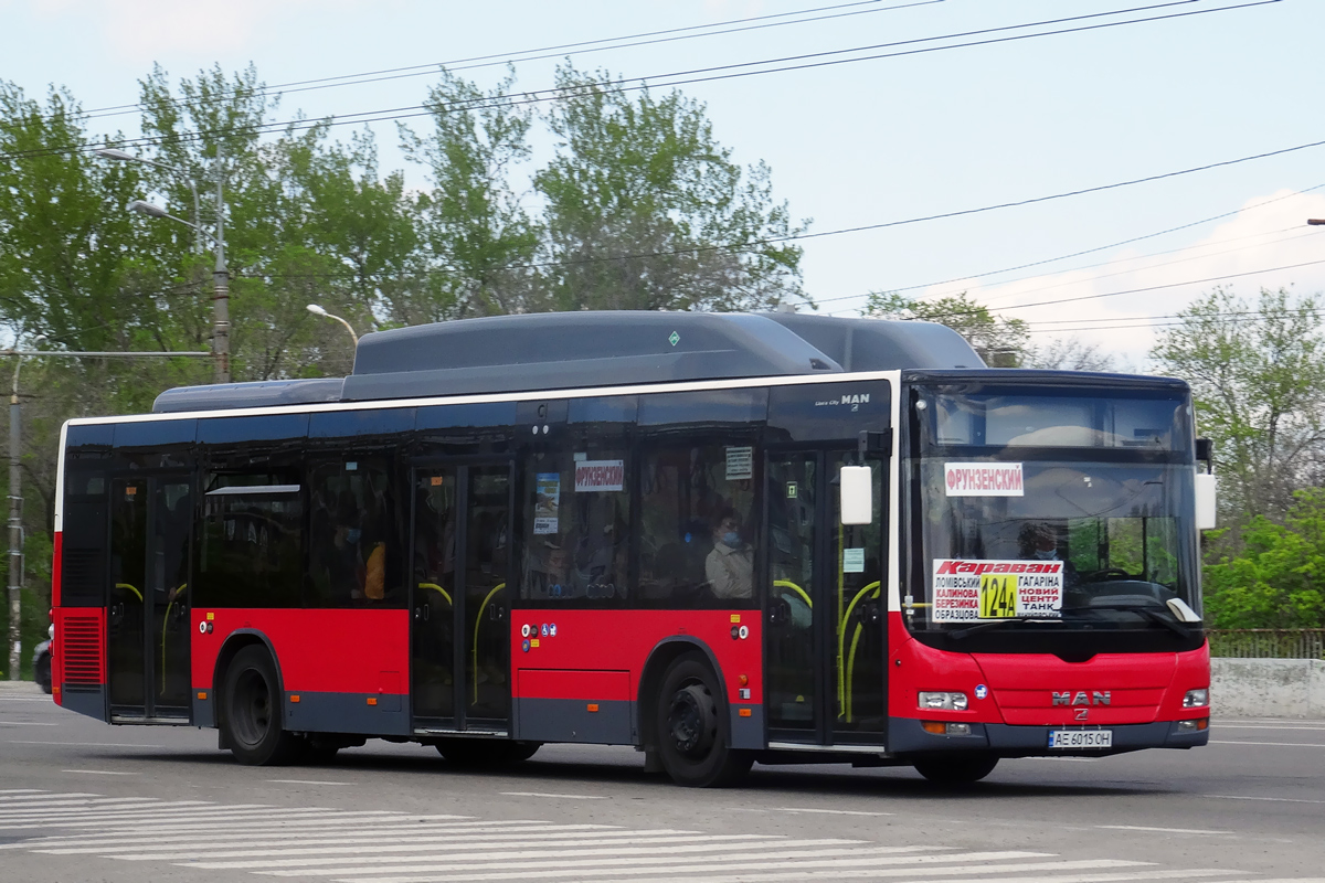 Днепропетровская область, MAN A21 Lion's City NL273 LPG № AE 6015 OH