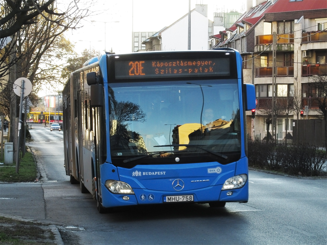 Венгрия, Mercedes-Benz Citaro C2 G № MHU-758