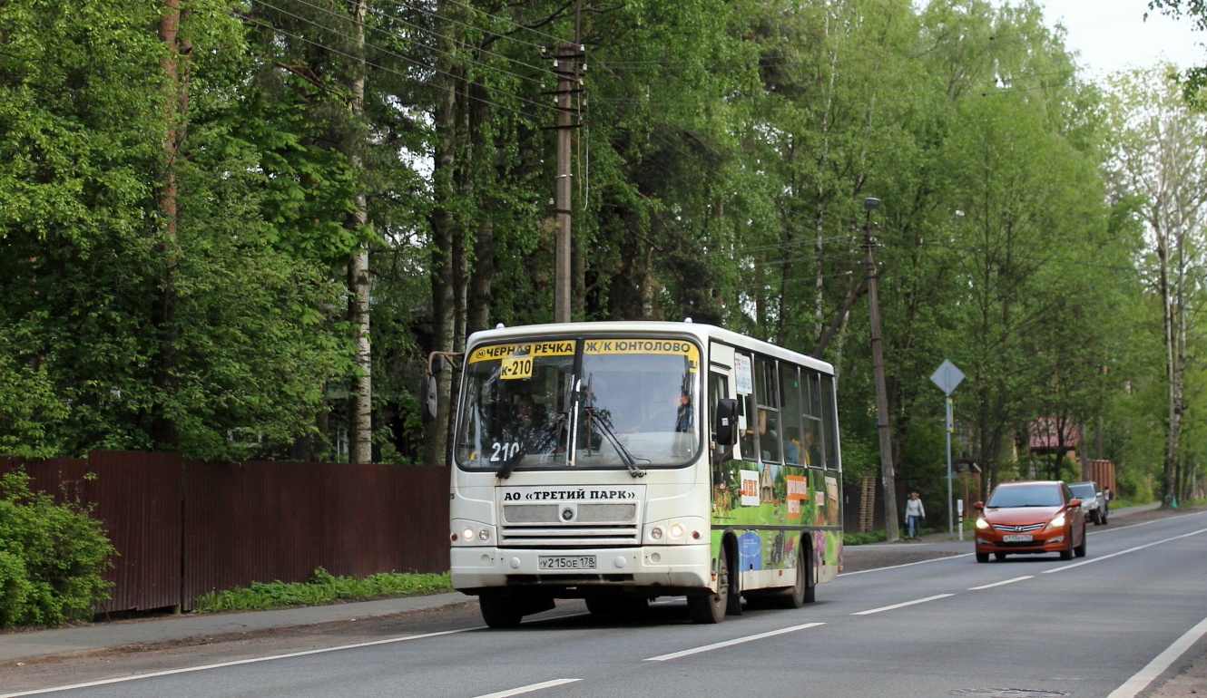 Санкт-Петербург, ПАЗ-320402-05 № У 215 ОЕ 178