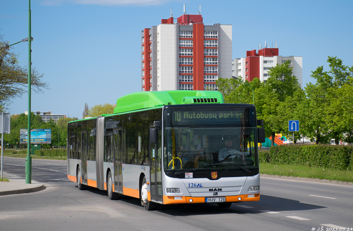 Литва, MAN A23 Lion's City G NG313 CNG № 126