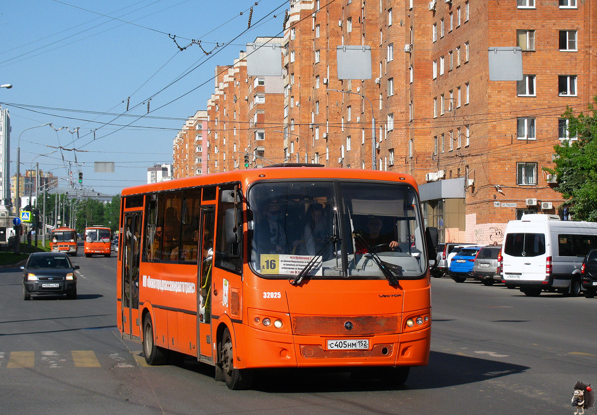 Нижегородская область, ПАЗ-320414-04 "Вектор" № 32025