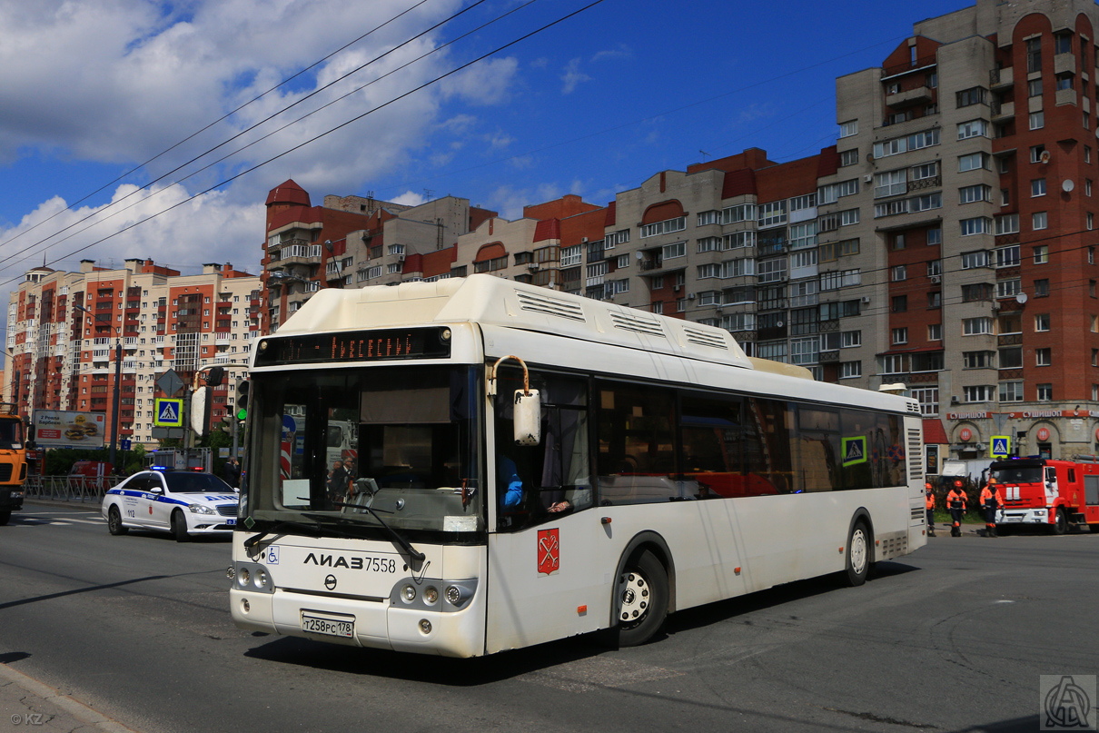 Санкт-Петербург, ЛиАЗ-5292.71 № 7558