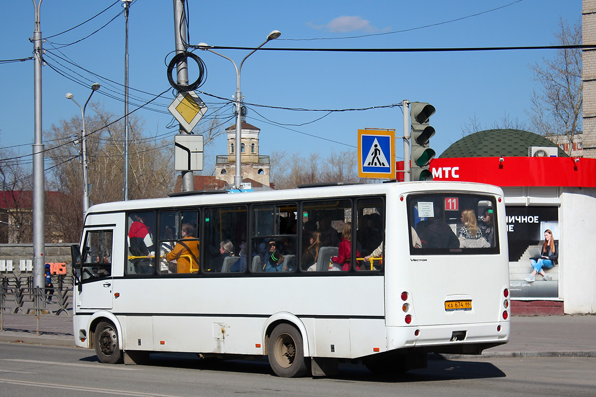 Свердловская область, ПАЗ-320412-04 "Вектор" № КА 674 66