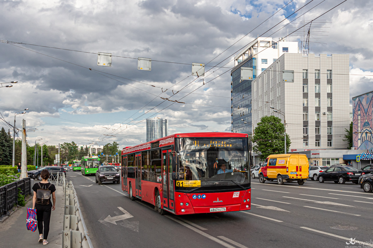 Татарстан, МАЗ-203.069 № 752